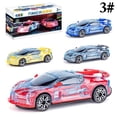 thumbnail image 3 of LED Light Car Toy Funny Battery Powered Police Car Toy Racing Model Car for Kids, 3 of 10