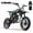 GREEN, variant on QEASET 39cc Gas mini Bike - Mini Motorcycles for Young Riders, Gas Powered Mini Bike with Safety Kill Switch, Tubeless Tires, Easy Pull Start, and EPA Approved (BLUE)