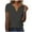 Dark Gray, variant on AherBiu Summer Tops for Women Notch V Neck Short Sleeve Casual Comfy Basic Top Tees T Shirts