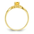 thumbnail image 2 of 10k Yellow Gold Citrine Birthstone Ring November, 2 of 7