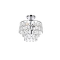 thumbnail image 5 of Mila 12 inch flush mount in chrome, 5 of 9