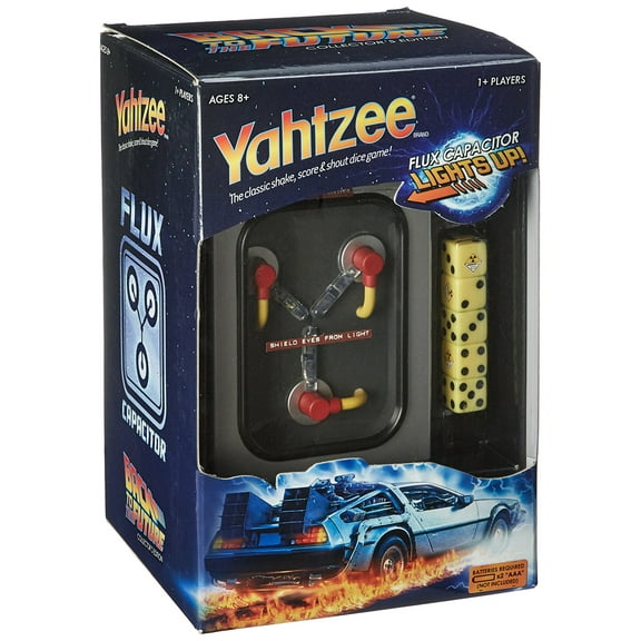 Back to the Future Yahtzee Dice Game