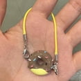 thumbnail image 4 of Cartoon Dollhouse Key Chain Simulation Cute Donut Doll House Mini Model Accessories Miniature Decoration Keychain Charms Pendant, 4 of 4