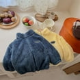 thumbnail image 3 of Baby Warm Jacket Cute Cartoon Printed Solid Long Sleeve Cute Outwear Baby for Babies 2-3 Years, 3 of 3
