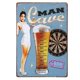 thumbnail image 1 of Placa de cartel de chapa Zulema 11.8x7.87x0.08' metal, 1 of 5