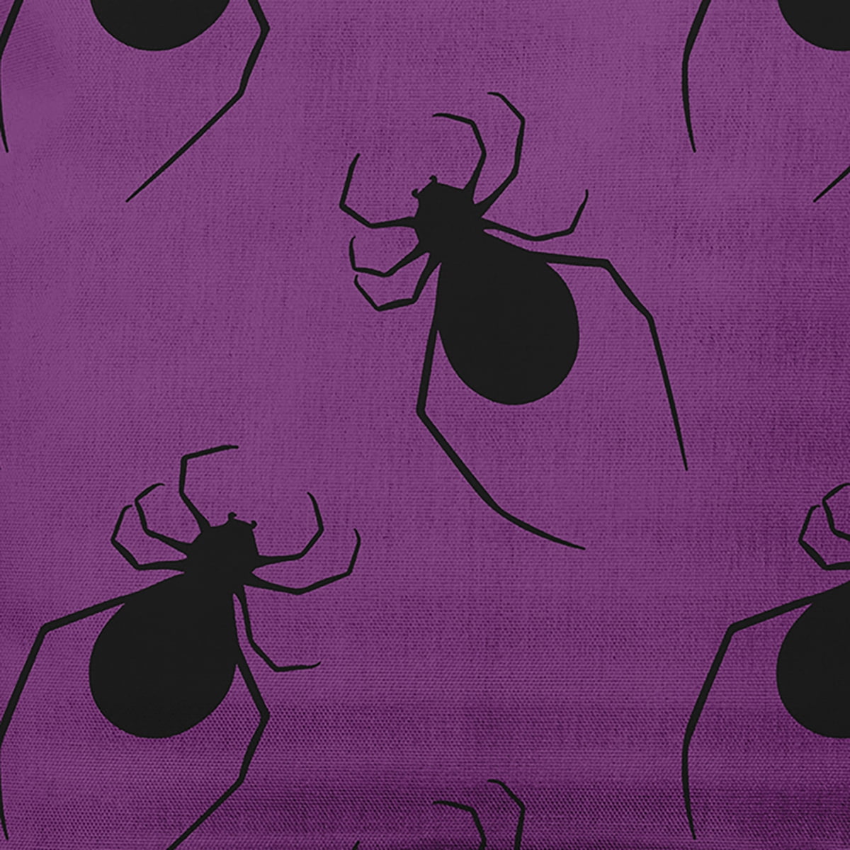 Simply Daisy 16" x 16" Crawling Spiders Indoor/Outdoor Polyester Throw Pillow, Amethyst