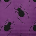 thumbnail image 2 of Simply Daisy 20" x 20" Crawling Spiders Indoor/Outdoor Polyester Throw Pillow, Amethyst, 2 of 3