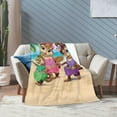 thumbnail image 7 of Alvin And The Chipmunk Cartoon Blanket, Ultra Soft Cozy Luxury Fleece Throw Blanket For Couch Bed Sofa, All Season Warm Flannel Blankets Bedding for Kids Boys Girls, 7 of 7