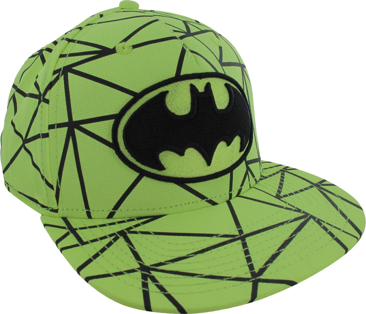 superhero flat bill hats
