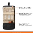 thumbnail image 4 of Briggs &amp; Riley Baseline Slim Hangable Toiletry Kit, Black, 4 of 5
