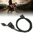 thumbnail image 4 of USB 2.0 3.5mm  Extension Cable, PVC PC Car Mount Flush Cable Embedded Design  For Motorcycle For Car, 4 of 8