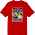 thumbnail image 4 of The Exorcist You Possess My Heart Men's Red Crew Neck Short Sleeve Tee-Medium, 4 of 6