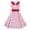 R/Red3572, variant on Vividxx Girls Dress With Collar Sleeveless Waist Design For Daily Wear Party Performance Fashion Clothes For Kids