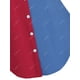 thumbnail image 4 of Más la camiseta de Colorblock rueda para arriba la manga Rosegal Blusas Tallas Grandes, 4 of 5