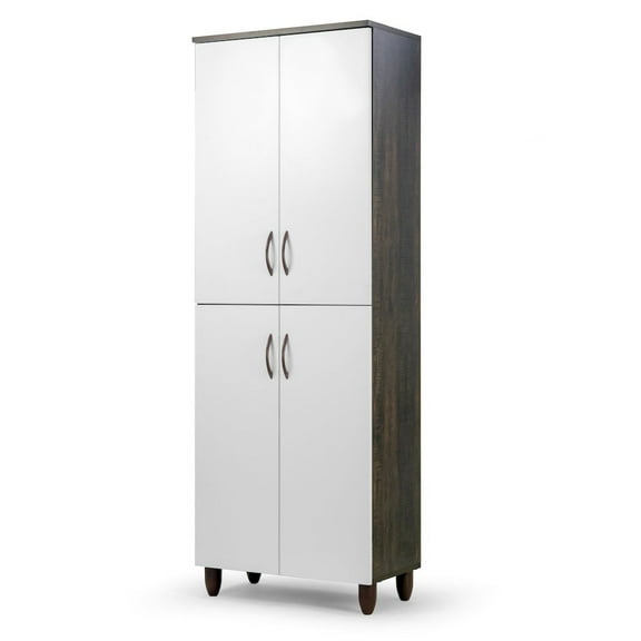 Anthea Four-door Shoe Cabinet with Four Shelves