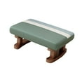 thumbnail image 2 of DOLITY Foot Rest with Wooden Legs Rectangle Step Stool for Dining Bed Shoe Changing Green, 2 of 9