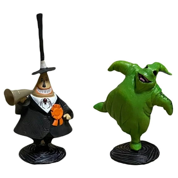 Nightmare Before Christmas Mayor & Oogie Boogie Cake Topper Pvc Figure Figurine New