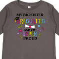 thumbnail image 4 of Inktastic My Big Sister Graduated and I'm Super Proud Boys or Girls Long Sleeve Toddler T-Shirt, 4 of 5
