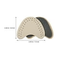 thumbnail image 4 of 8 pares de inserciones acolchadas para zapatos, almohadillas antideslizantes para zapatos de tacón alto, protectores de suelas de zapatos, 4 of 5