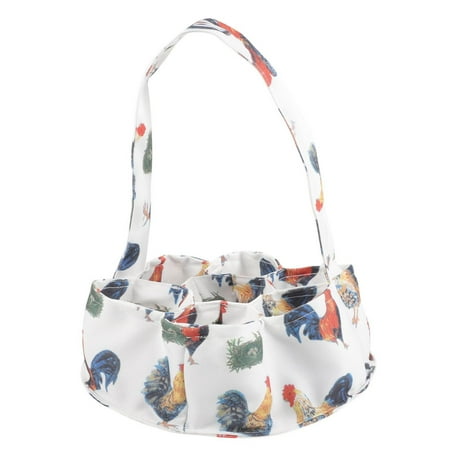 

Mini Fabric Egg Bags Canvas Egg With 7 Pouches Portable Egg Gathering With Handle Foldable Egg Bags Multipurpose Washable Egg Collecting For Fresh Eggs Collect