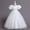 White, variant on Wavsuf Flower Girls Dress Red Princess Dress Size 6-7 Years