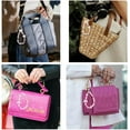 thumbnail image 6 of Y2k Phone Charm for Case Pink Beaded Keychain for Women Car Keys Butterfly Accessories for Purse Bag Charms for Backpacks Aesthetic Keychains for Her Cute Bow Cell Phone Decorations for Case 2Pcs, 6 of 7