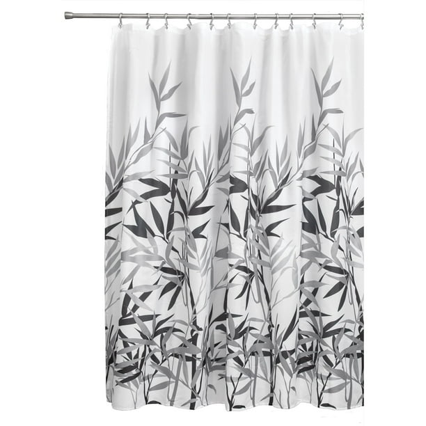 iDesign Anzu Fabric Shower Curtain, Standard 72