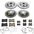 thumbnail image 3 of PowerStop Front and Rear Z23 Evolution Sport Carbon-Fiber Ceramic Brake Pad and Drilled & Slotted Rotor Kit Fits: LEXUS Select Models K5827, 3 of 10