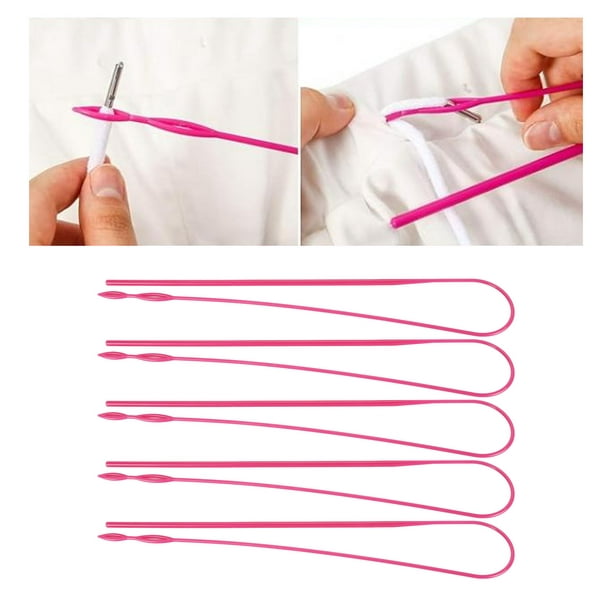 Drawstring Threaders, Needle Drawstring Replacement Craft Tools 10pcs DIY  Practical Tool For Elastic Tape For Pants 