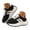 Black, variant on Women Platform Walking Sneakers with Arch Support Lace Up Non Slip Running Shoes College Memory Foam Outdoor Sneaker White Size 7.5