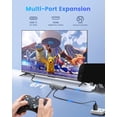 thumbnail image 3 of kurtmark Dock para Switch 2 de 6 pies, HDMI 2.1, 4K 120 Hz, PD 100 W, 3 of 9