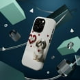 thumbnail image 3 of DistinctInk MagSafe Tough Case for Apple iPhone 14 Pro Max (6.7" Screen) - Valentine's Day Shih Tzu - Shockproof Protection, 3 of 6
