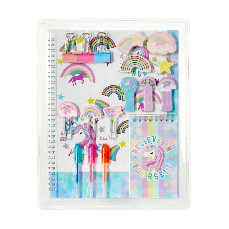 Accessorize Girls Unicorn Stationery Set - Multi