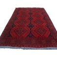 thumbnail image 2 of Afghan Khal Muhamadi Exclusive Designed Rectangle Wool Area Rug Hand Knotted Carpet 6' x 4', 2 of 9
