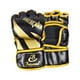 thumbnail image 5 of Guantes de mma Medio Hombres Mujeres Sparring Grappling Open Palm Cuero de PU Taekwondo Protector de manos Guantes de kickboxing Guantes de boxeo Aureato negro DYNWAVEMX Guantes de boxeo, 5 of 8