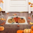 thumbnail image 5 of BingTong Cute Halloween Bath Mat, Pumpkin Bath Mat Halloween Bathroom Decor Mat, Extra Soft Fluffy Absorbent Non-Slip Bathtub Mat, Pumpkin Shape Bath Rug For Shower Bedroom Door A, 5 of 7