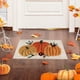thumbnail image 5 of Alfombras de Calabaza para Halloween, Tapete con Forma de Calabaza, Tapete Decorativo para El Día de Acción de Gracias, Decoración de Halloween para Sala de Estar, Dormitorio, Cocina y Baño., 5 of 6