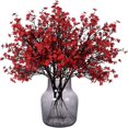 thumbnail image 1 of 6 Pcs Fall Faux Flowers Fake Babys Breath Flower Bulk Artificial, 1 of 5