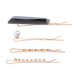 thumbnail image 4 of Pinzas Para El Cabello Irregulares De Horquilla De De Imitación Para Niñas Black_4Pcs Yinane Pinza para el cabello, 4 of 8