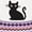 Black Cat, variant on Member's Mark Women's Halloween Sweater