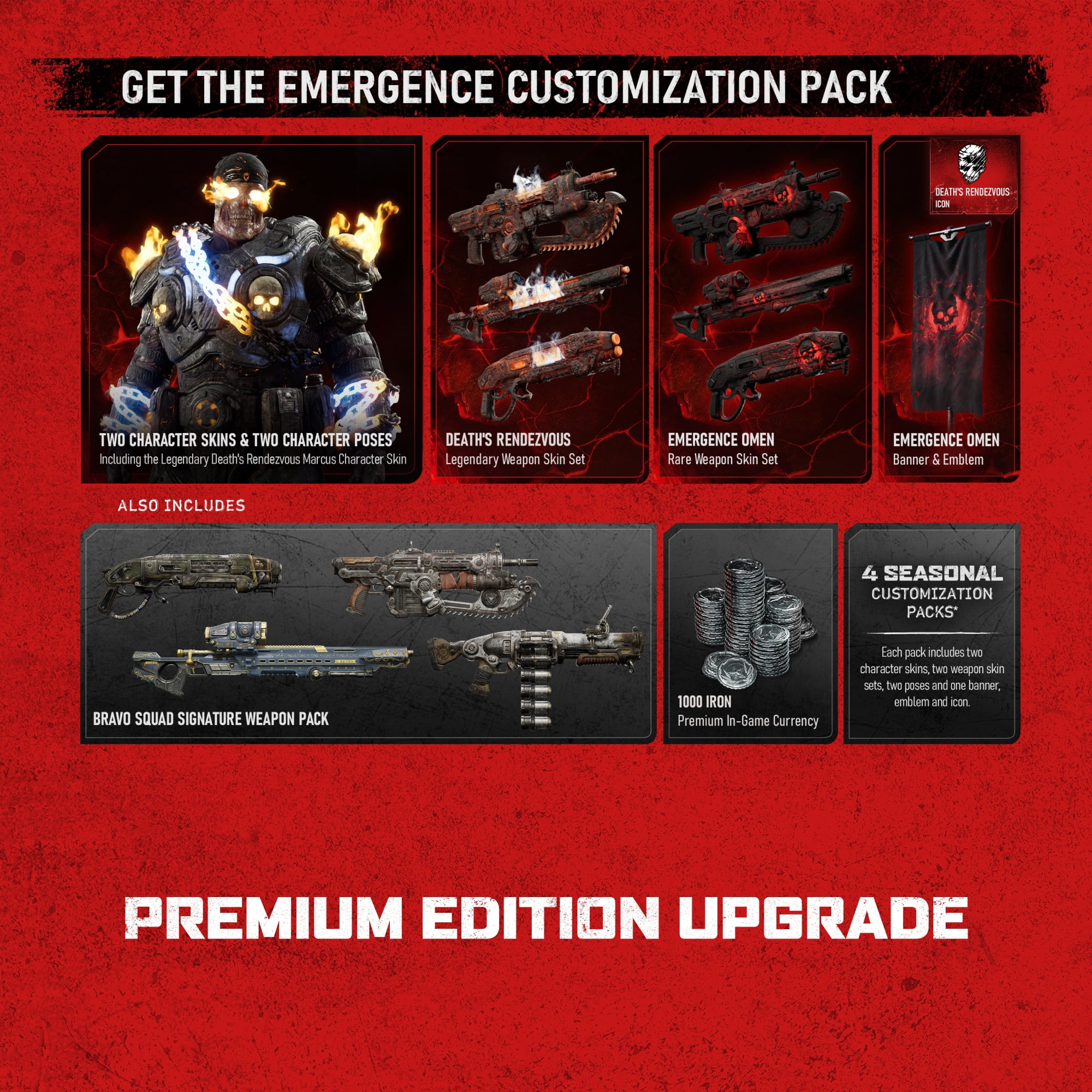 Gears of War: E-Day – Premium Edition Upgrade – XBOX Series X|S [Digital Code]