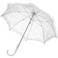 thumbnail image 1 of Lace Umbrella Scene Props Lace Parasol Umbrella for Wedding Stage Performance Photography, 1 of 8