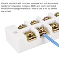 thumbnail image 4 of Porcelain Ceramic Terminal Block 12 Way High Temperature 177x23.5x21mm for Wire Connector, 4 of 4