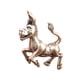 thumbnail image 4 of Mini estatua de de latón, figura en miniatura, escultura de animal antigua única, adorno de para tablero, decoración de mesa de té, 4 of 9