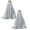 (B 2Pack), variant on 2Pcs Halloween Decorations Glitter Goose With Hood For Halloween Trick Or Treating And Pumpkin Outdoor Party Event & Party 2026