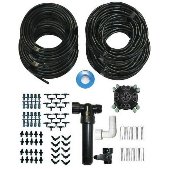 DripWorks Drip Irrigation Conversion Kit with 8-Way Sprinkler