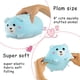 thumbnail image 3 of Almohada cilíndrica de peluche de oso lindo de 8 pulgadas (aprox. 20,3 cm), regalo de cama de juguete para abrazar dibujos animados súper suave, oso de almohada Kawaii para dormir para niños brillar Electrónica, 3 of 5