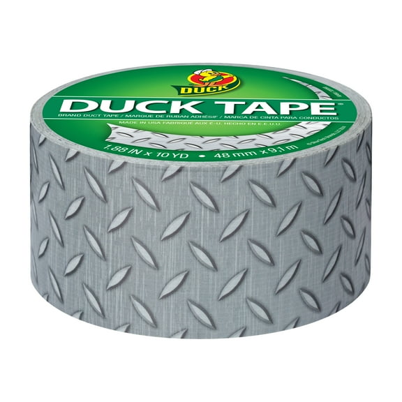 Duck Brand 1.88 in x 10 yd Diamond Plate Printed Duct Tape