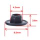 thumbnail image 4 of 20 Piezas Tapa de Protector Hexagonal M5 M6 Sunnimix, 4 of 8