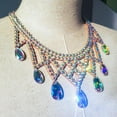 thumbnail image 4 of lionlar Dance Collier Accessoires Strass Coloré pour la Scène Spectacle Carnaval C, 4 of 8